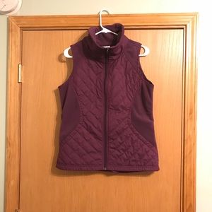 Columbia Maroon/Wine Quilted Vest